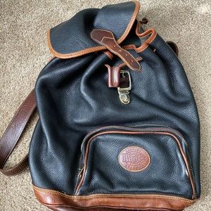 Roots Genuine Leather Backpack!
